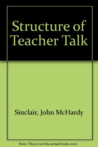 9780704410619: Structure of Teacher Talk