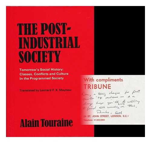 9780704500860: Post-industrial Society