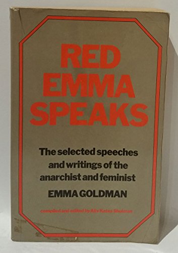 Imagen de archivo de Red Emma Speaks: Selected Writings and Speeches a la venta por Shadow Books