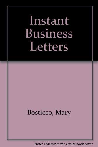 9780704506022: Instant Business Letters