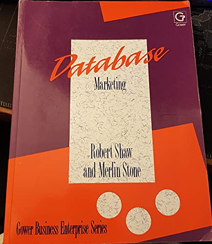 Database Marketing (9780704506398) by Shaw, Robert; Stone, Merlin