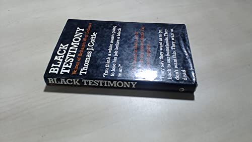 Stock image for Black Testimony for sale by WorldofBooks