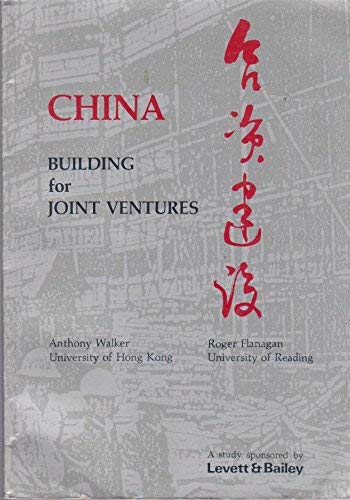 9780704909397: China - Building for Joint Ventures