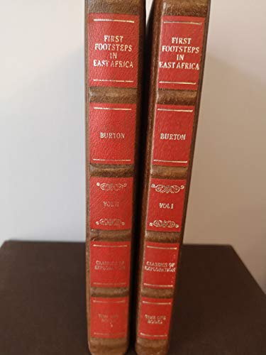 Beispielbild fr First Footsteps in East Africa or, An Exploration of Harar (Memorial Edition) - 2 Volumes zum Verkauf von Chapter 1