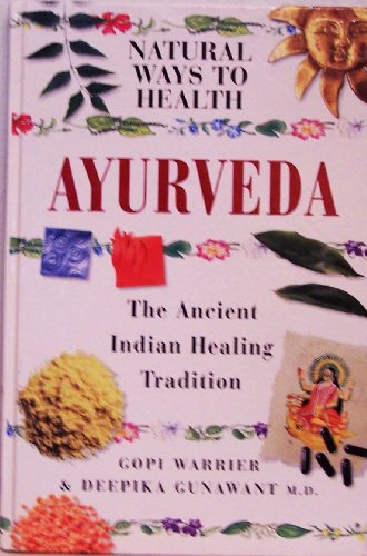 Stock image for Natural ways to health: Ayurveda for sale by Wonder Book