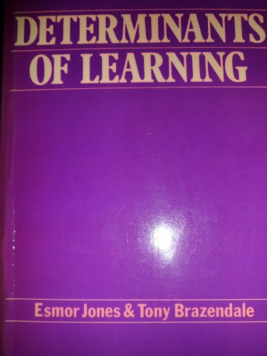 Stock image for Determinants of Learning for sale by NEPO UG