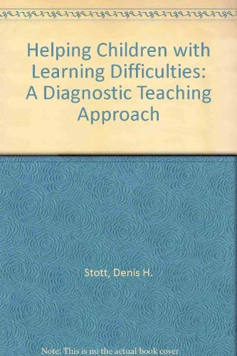 Stock image for Helping Children with Learning Difficulties: A Diagnostic Teaching Approach for sale by AwesomeBooks
