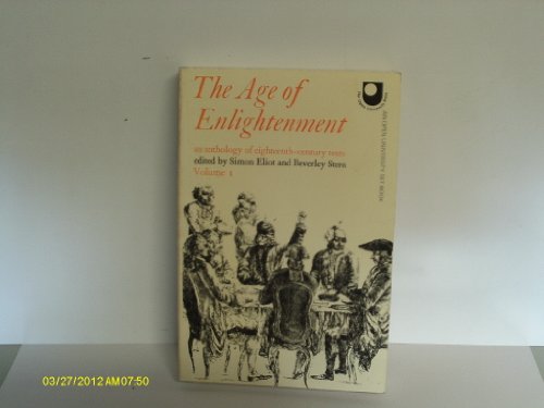 Beispielbild fr The Age of Enlightenment: Volume One: v. 1 zum Verkauf von WorldofBooks