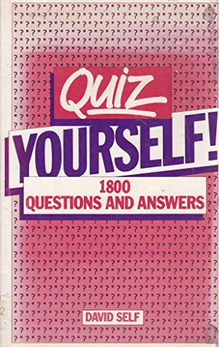Quiz Yourself! (9780706241570) by David Self