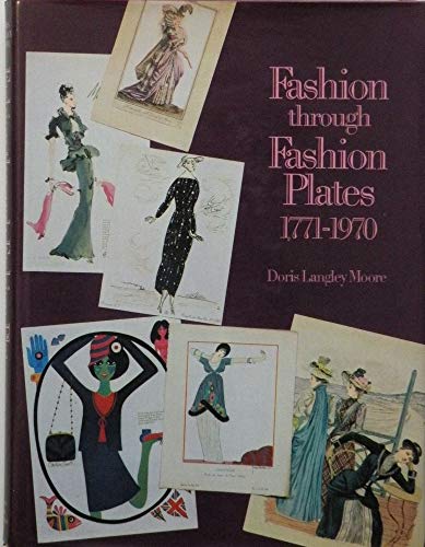 Stock image for Fashion through Fashion Plates, 1771-1970 (English and French Edition) for sale by Books From California