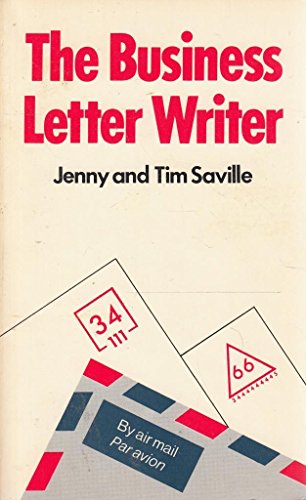 Business Letter Writer (9780706361155) by Tim Saville