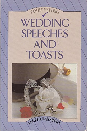 Beispielbild fr Wedding Speeches and Toasts zum Verkauf von Better World Books