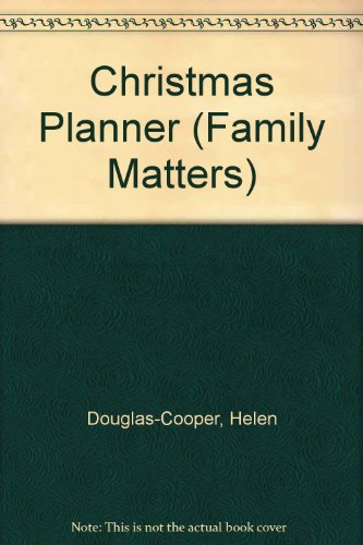 9780706369496: Christmas Planner (Family Matters)