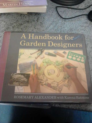 Imagen de archivo de A Handbook for Garden Designers a la venta por Books of the Smoky Mountains