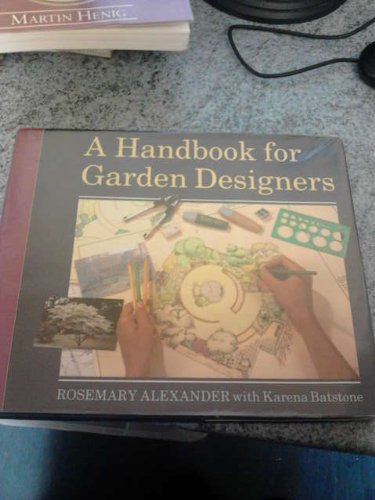 Stock image for A Handbook for Garden Designers for sale by Books of the Smoky Mountains