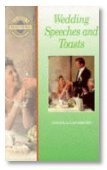 Beispielbild fr Wedding Speeches and Toasts zum Verkauf von Christian Book Store