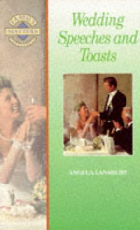 Imagen de archivo de Wedding Speeches and Toasts (Family Matters) a la venta por Wonder Book
