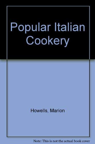 Stock image for Popular Italian Cookery for sale by WorldofBooks