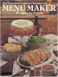 Imagen de archivo de The American Culinary Society's Menu Maker a la venta por Novel Ideas Books & Gifts