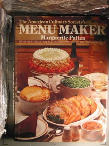 9780706403893: The American Culinary Society's menu maker