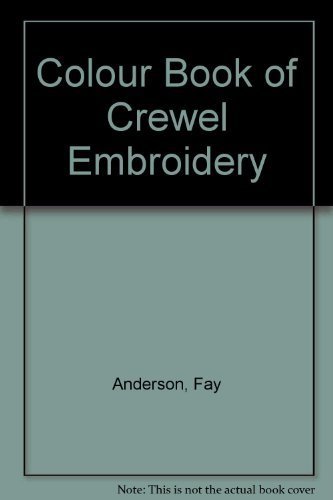9780706406382: Colour Book of Crewel Embroidery
