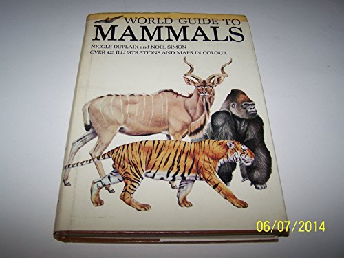 Beispielbild fr World Guide to Mammals zum Verkauf von WorldofBooks