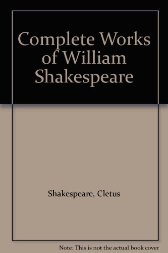 Stock image for Complete Works of William Shakespeare for sale by Better World Books: West