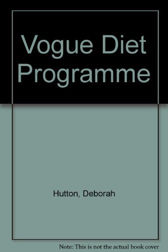 Beispielbild fr Vogue" Diet Programme zum Verkauf von AwesomeBooks