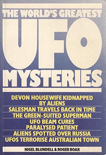 Stock image for The World's Greatest UFO Mysteries for sale by WorldofBooks