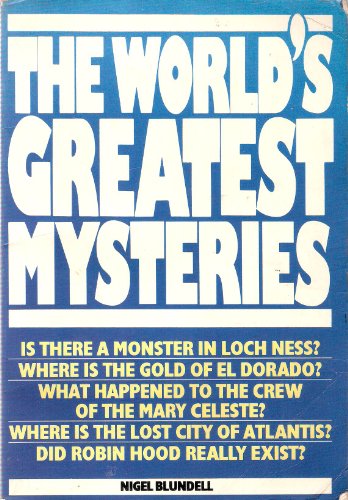 Imagen de archivo de The World's Greatest Mysteries a la venta por GF Books, Inc.