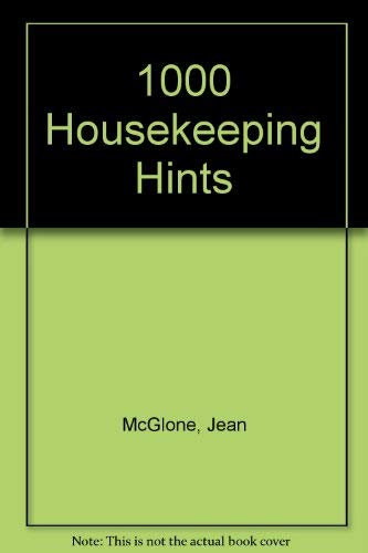 Imagen de archivo de 1000 Housekeeping Hints a la venta por AwesomeBooks