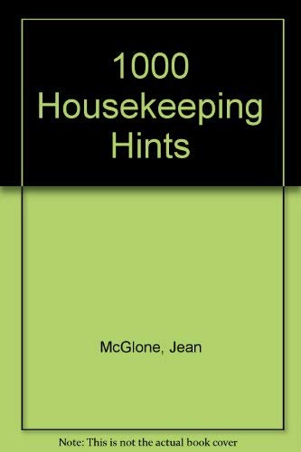 Stock image for 1000 Housekeeping Hints for sale by AwesomeBooks