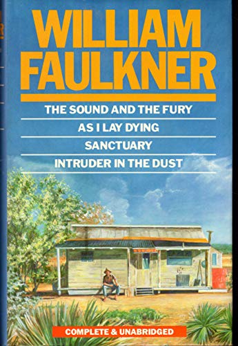 Imagen de archivo de The Sound and the Fury, As I Lay Dying, Sanctuary, Intruder in the Dust a la venta por Front Cover Books