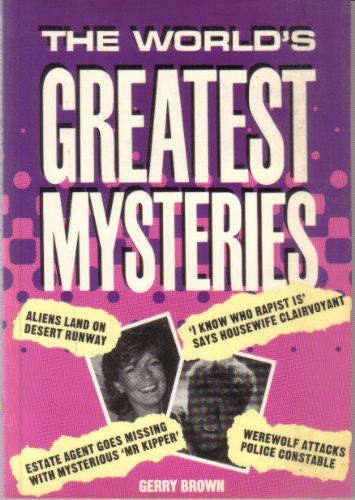 Stock image for World's Greatest Mysteries, The for sale by Goldstone Books