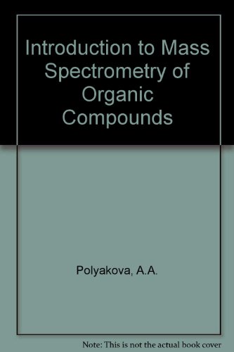 Beispielbild fr Introduction to Mass Spectrometry of Organic Compounds zum Verkauf von Zubal-Books, Since 1961