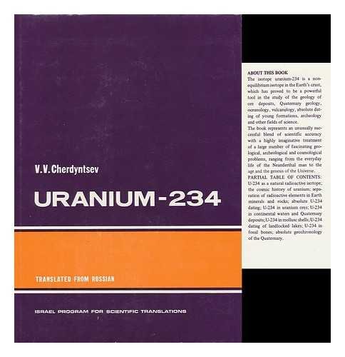 Imagen de archivo de Uranium-234 a la venta por W. Lamm