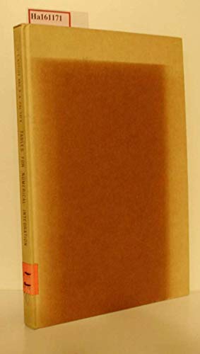 Imagen de archivo de Tables for Numerical Integration of Functions With Logarithmic and Power Singularities Krylov, V. I. a la venta por CONTINENTAL MEDIA & BEYOND