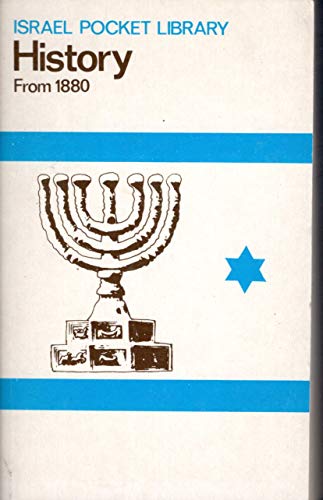 9780706513226: History From 1880 [Israel Pocket Library]