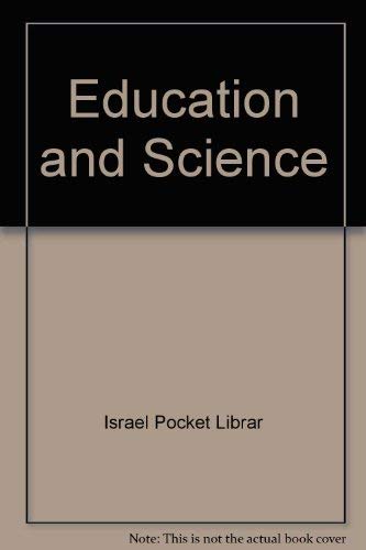 Imagen de archivo de Education and Science in Israel a la venta por Irish Booksellers