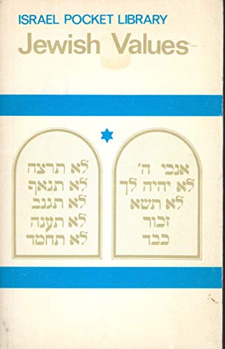 Beispielbild fr Israel Pocket Library Jewish Values zum Verkauf von PRIMOBUCH