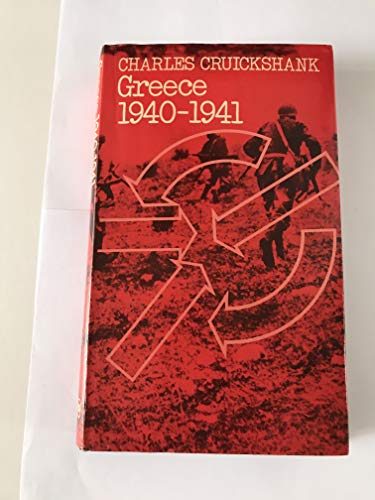 Beispielbild fr Greece, 1940-1941: Politics and Strategy of the Second World War zum Verkauf von WorldofBooks