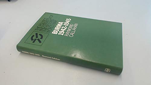 Beispielbild fr Burma 1942-45 (The Politics and Strategy of the Second World War series) zum Verkauf von WorldofBooks