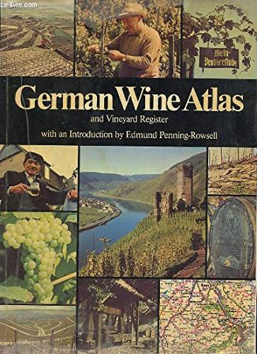 Imagen de archivo de German Wine Atlas : And Vineyard Register a la venta por Better World Books