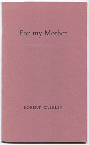 Stock image for For My Mother : Genevieve Jules Creeley, 8 April 1887-7 October 1972 for sale by MIAC-LOA Library
