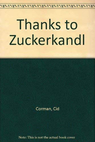 Poems - thanks to Zuckerkandl (9780706801095) by Corman, Cid