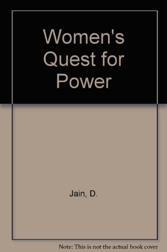 Stock image for Women's Quest for Power: Five Indian Case Studies for sale by Sutton Books