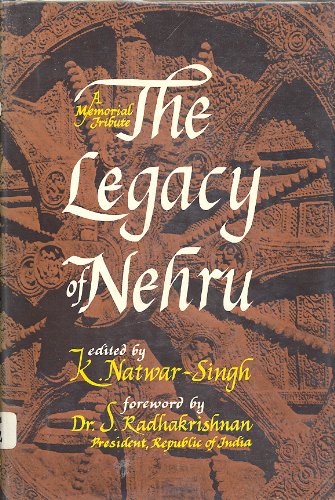 Stock image for Legacy of Nehru: A Memorial Tribute for sale by Ergodebooks