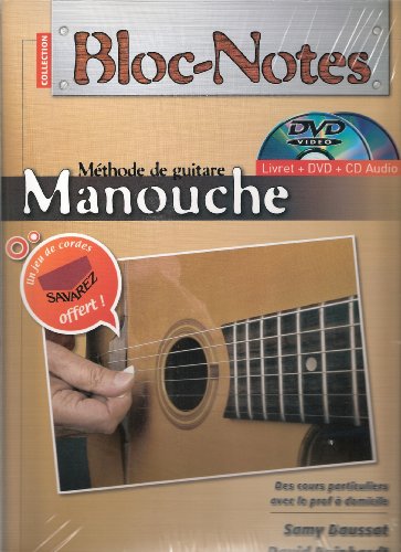 9780707006574: Bloc Notes Guitare Manouche Pac DVD+CD+Jeux de Cordes