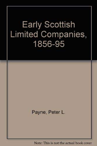 The Early Scottish Limited Companies 1856-1895