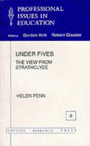 Under Fives: The View from Strathclyde: a Case Study of Pre-School Services in Strathclyde Region